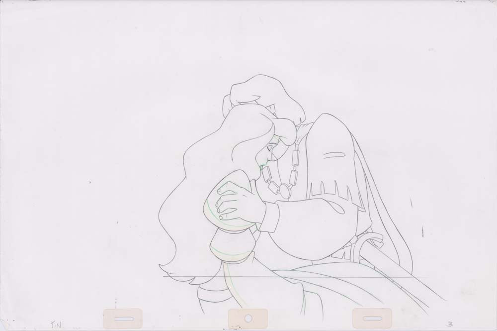 Pencil Art Derek & Odette (Sequence 23-41)