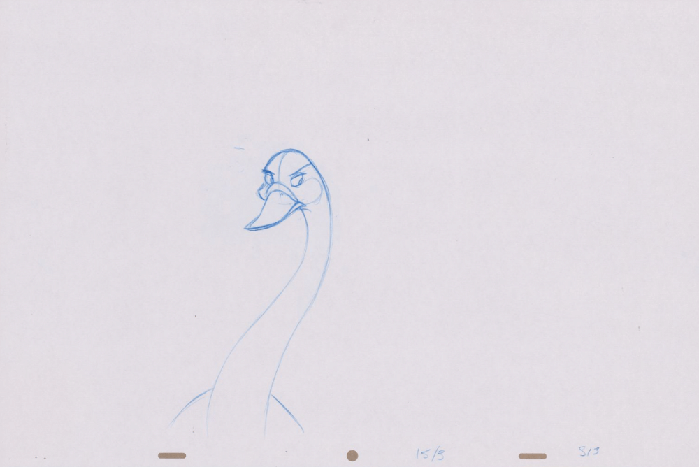 Ruff Art Swan (Sequence 15-3)