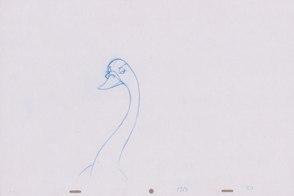 Ruff Art Swan (Sequence 15-3)