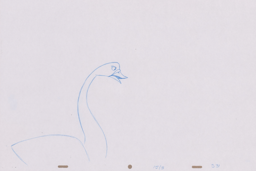 Ruff Art Swan (Sequence 15-3)