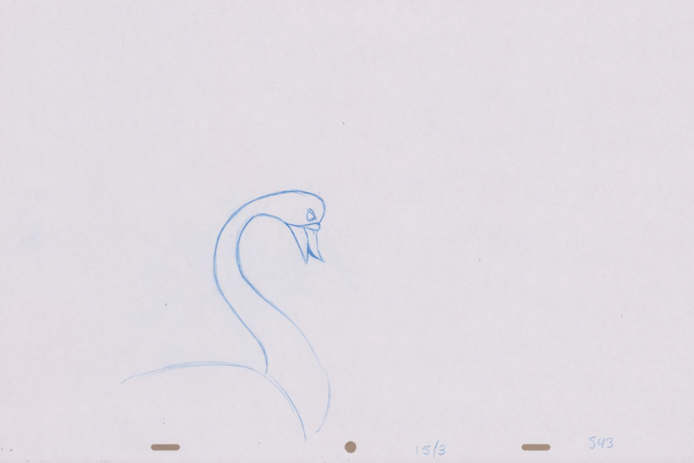 Ruff Art Swan (Sequence 15-3)