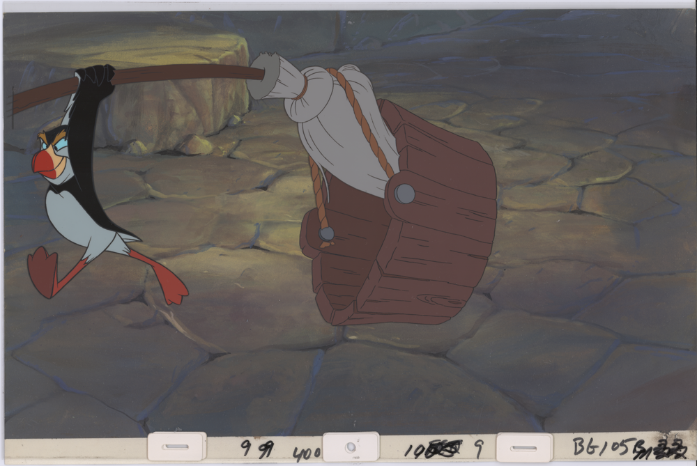 Swan Princess Celluloid Original Hand-Painted Animated Art Cel