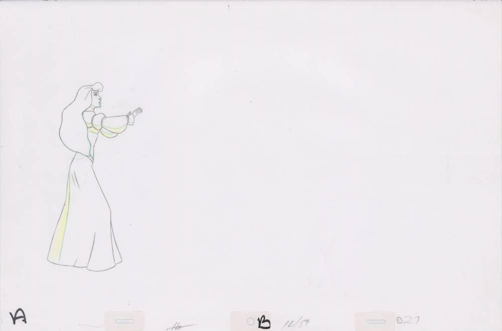 Pencil Art Derek & Odette (Sequence 12-59)
