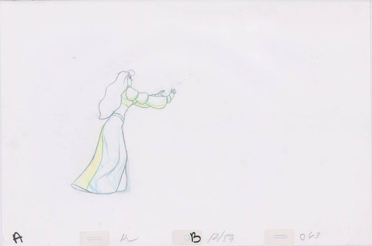 Pencil Art Derek & Odette (Sequence 12-59)