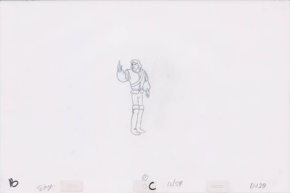 Pencil Art Derek & Odette (Sequence 12-59)