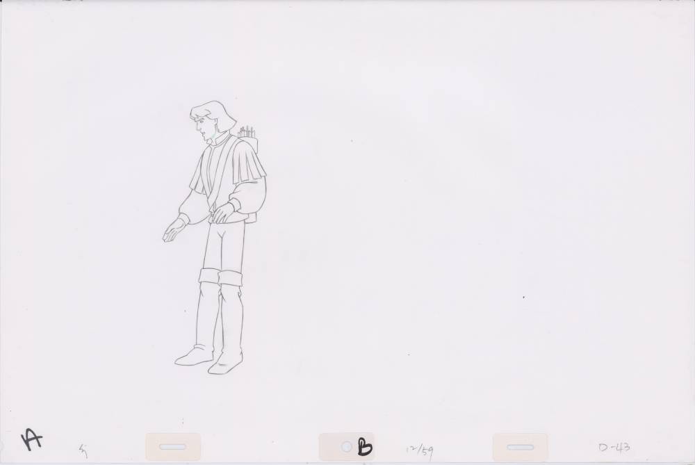 Pencil Art Derek & Odette (Sequence 12-59)