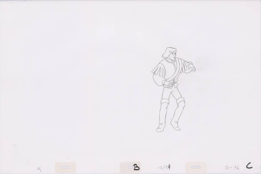 Pencil Art Derek & Odette (Sequence 12-59)