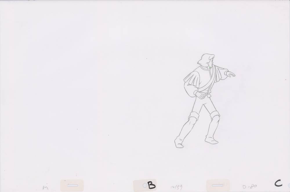 Pencil Art Derek & Odette (Sequence 12-59)