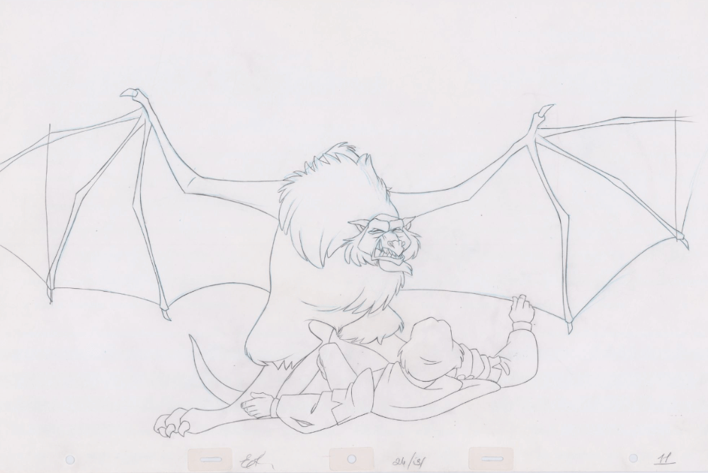 Pencil Art Derek vs Great Animal (Sequence 24-31)