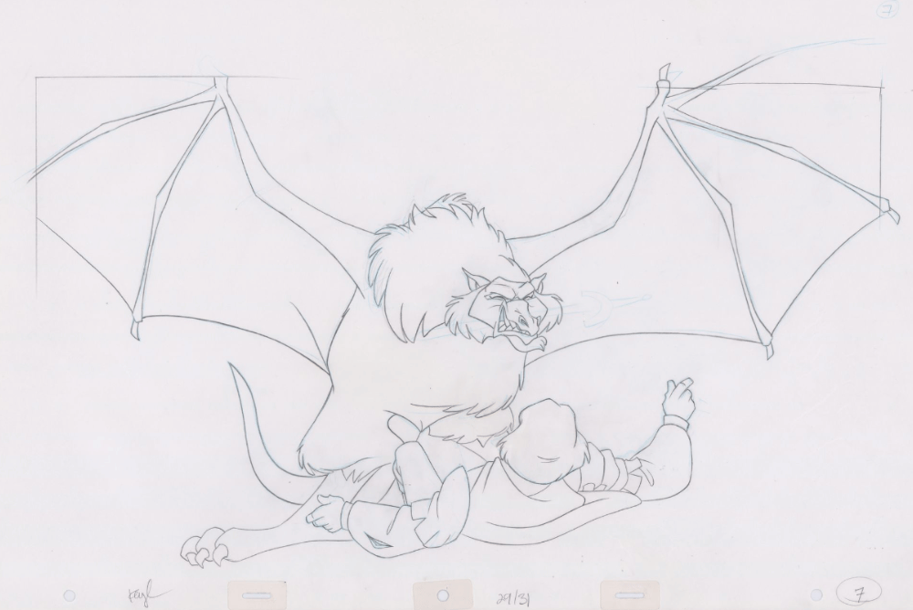 Pencil Art Derek vs Great Animal (Sequence 24-31)
