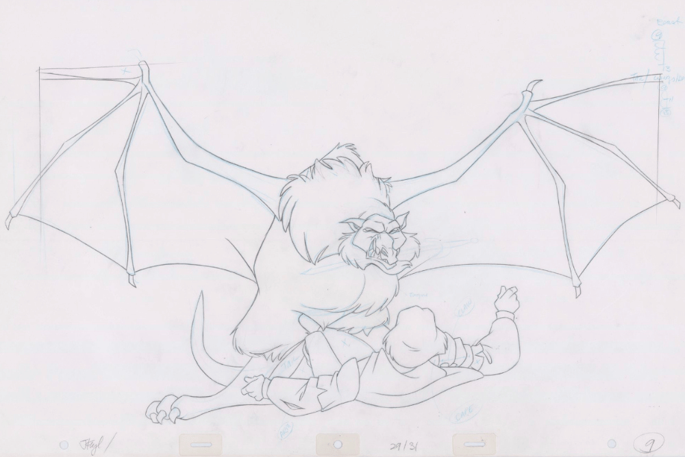 Pencil Art Derek vs Great Animal (Sequence 24-31)