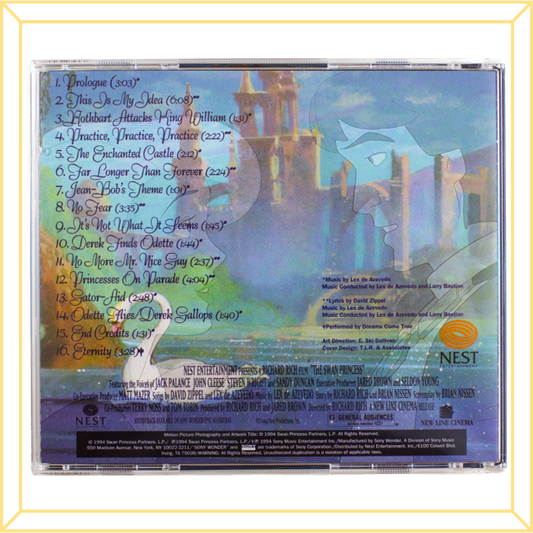 The Swan Princess Soundtrack CD