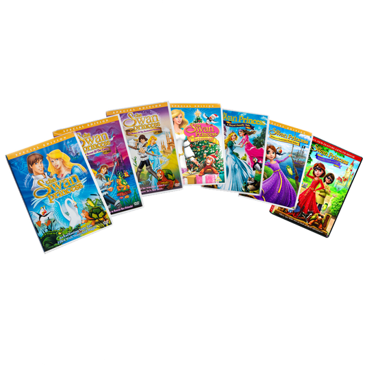 7 Pack Swan Princess DVDs