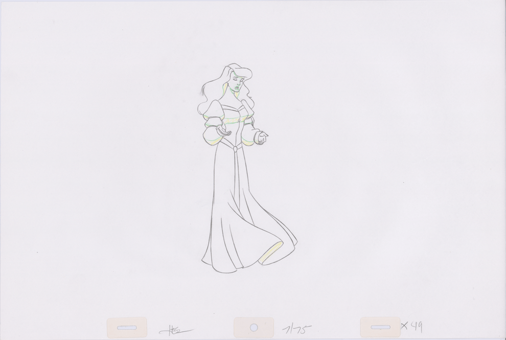 Pencil Art Odette (Sequence 7-75) | Swan Princess – The Swan Princess