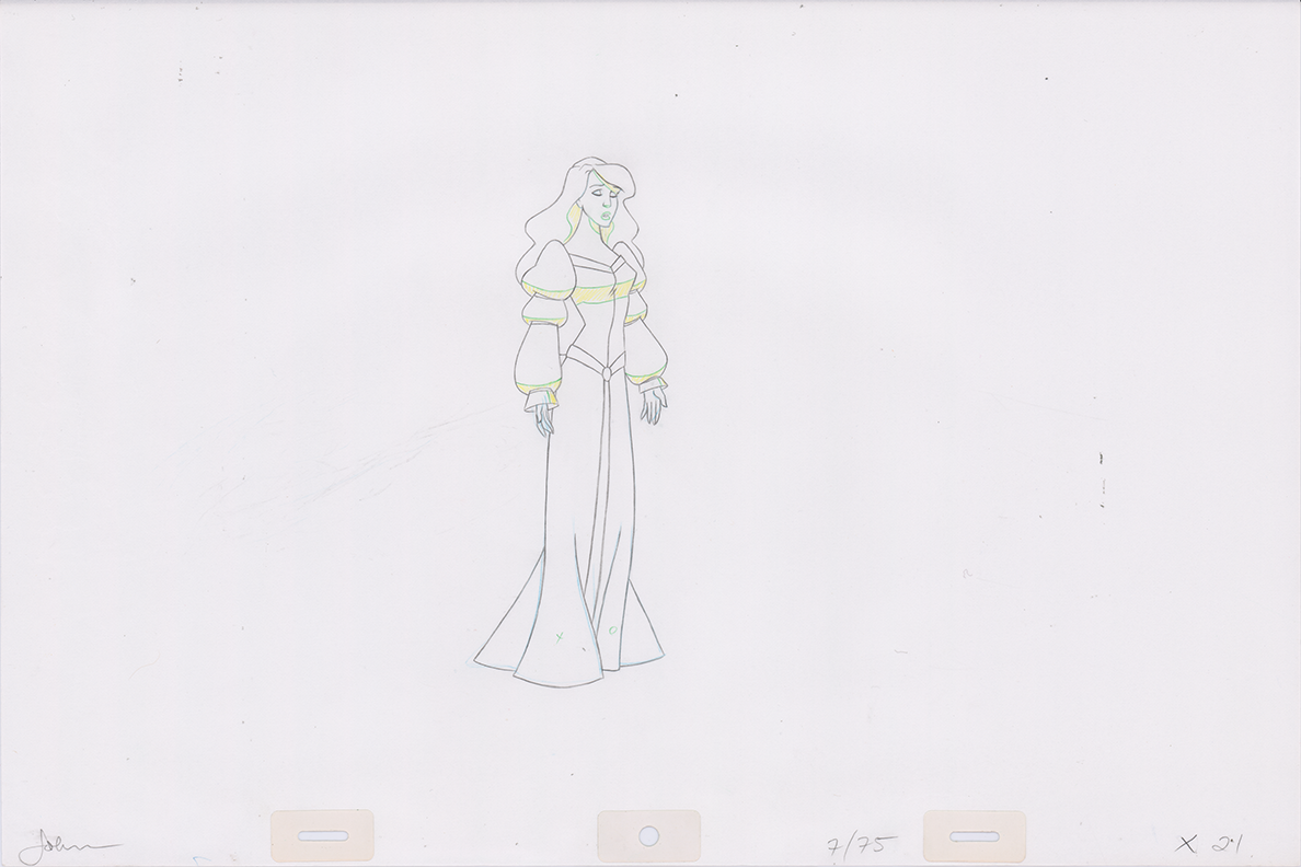 Pencil Art Odette (Sequence 7-75)