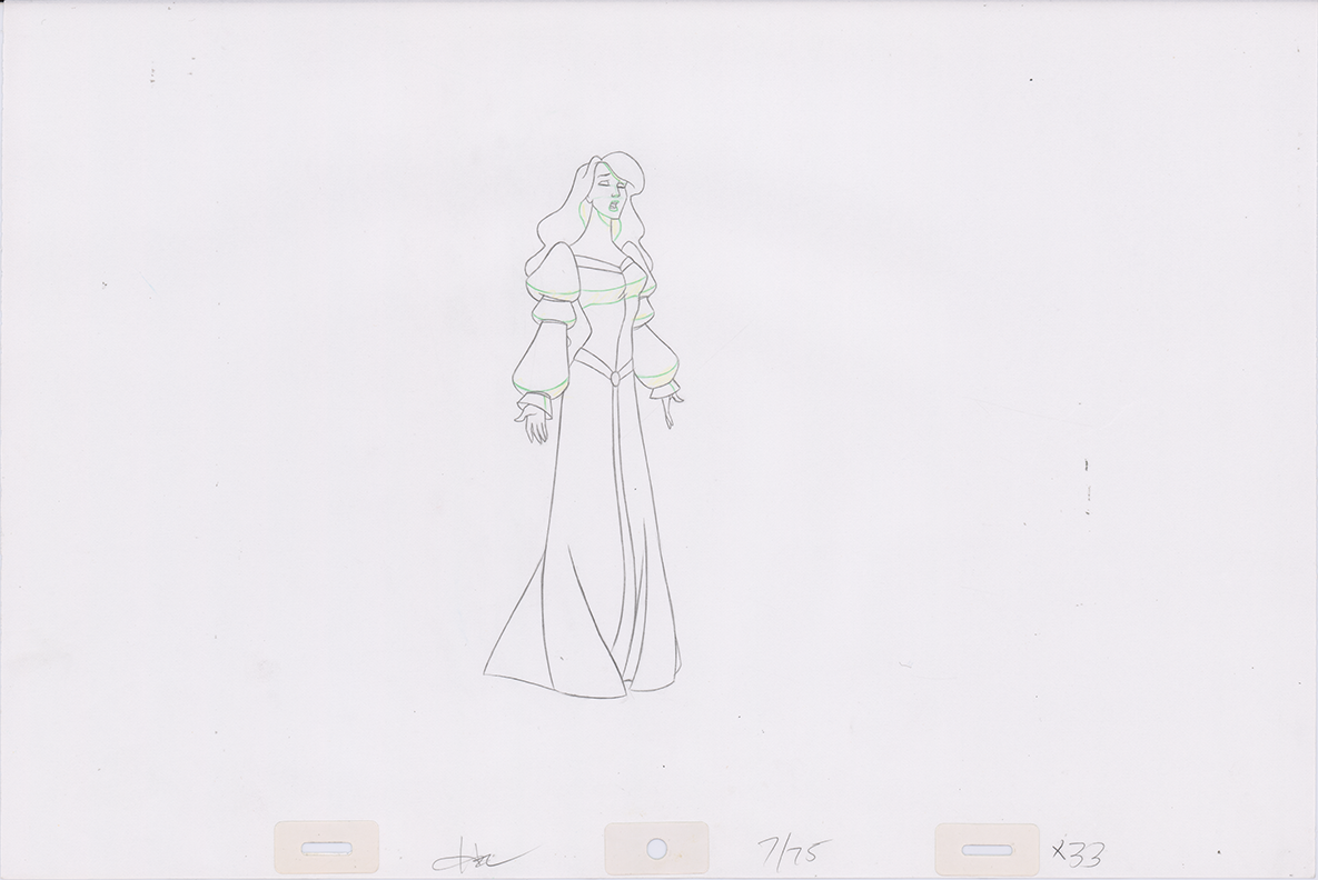 Pencil Art Odette (Sequence 7-75)