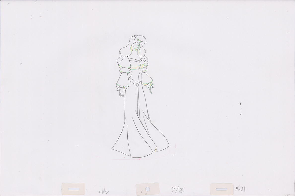 Pencil Art Odette (Sequence 7-75)