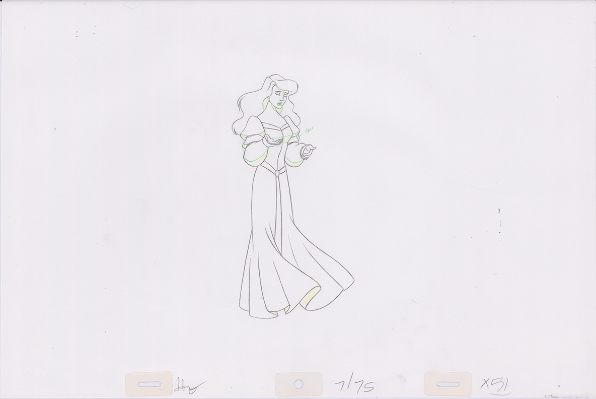 Pencil Art Odette (Sequence 7-75)