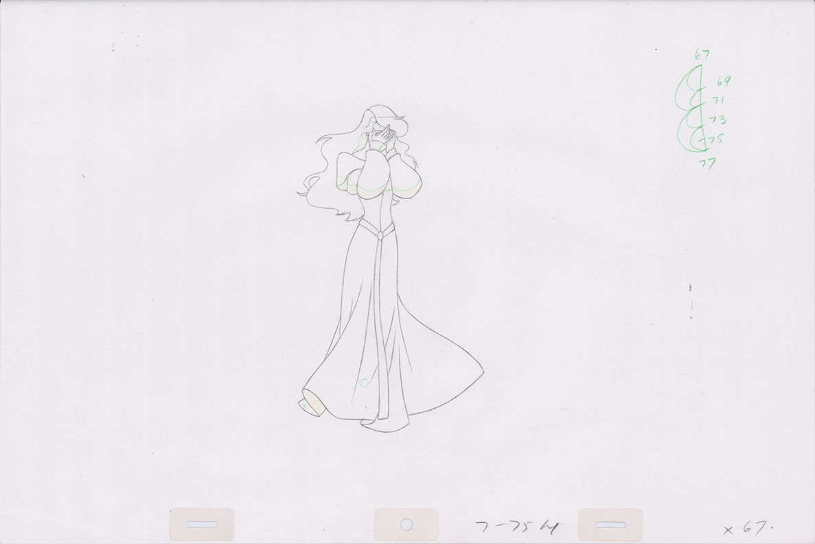 Pencil Art Odette (Sequence 7-75)