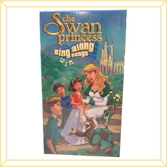 Vintage VHS of Sing-Along Songs from The Swan Princess