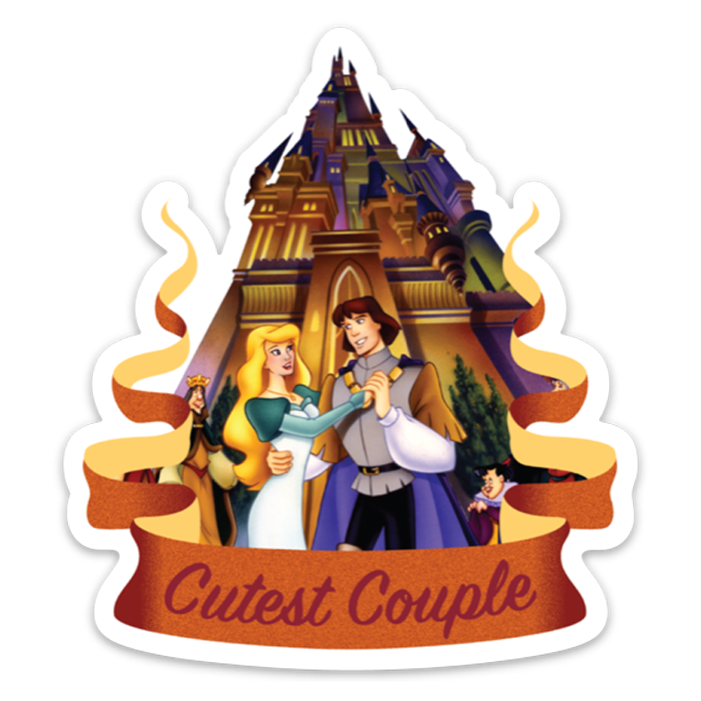 Cutest Couple Vinyl Sticker