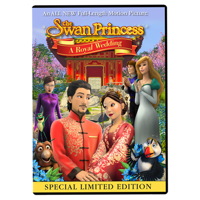 Swan Princess A Royal Wedding DVD