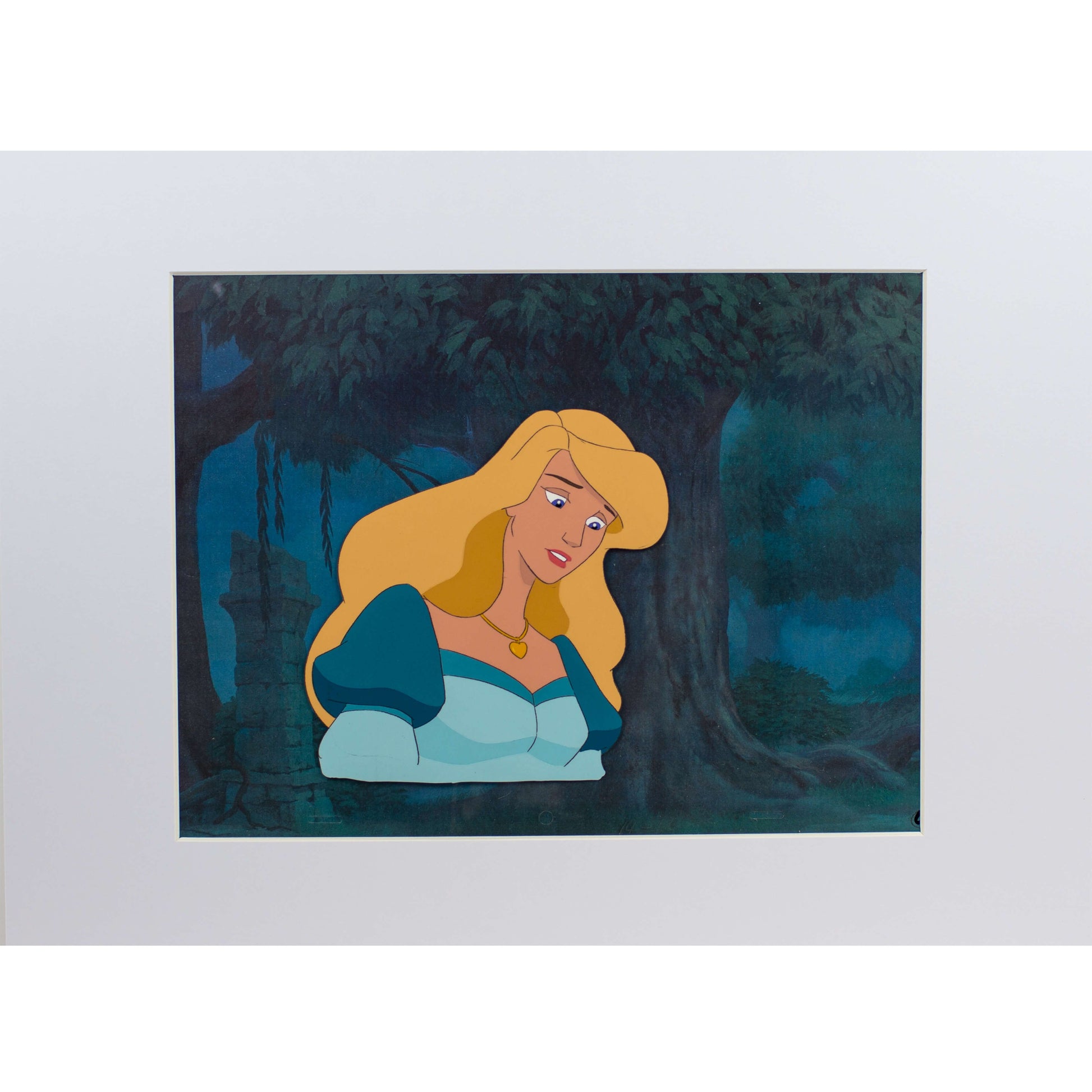 Swan Princess Celluloid Original Hand-Painted Animated Art Cel