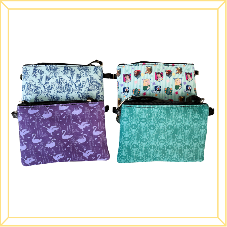 Small Crossbody Zipper Pouch