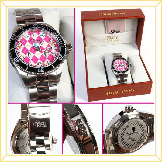 Limited Edition Pink Argyle Watch