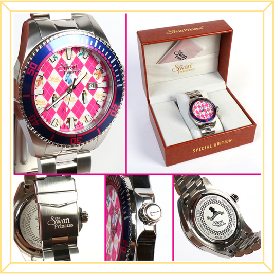 Limited Edition Pink Argyle Watch