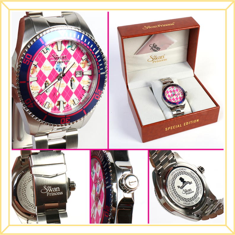 Limited Edition Pink Argyle Watch