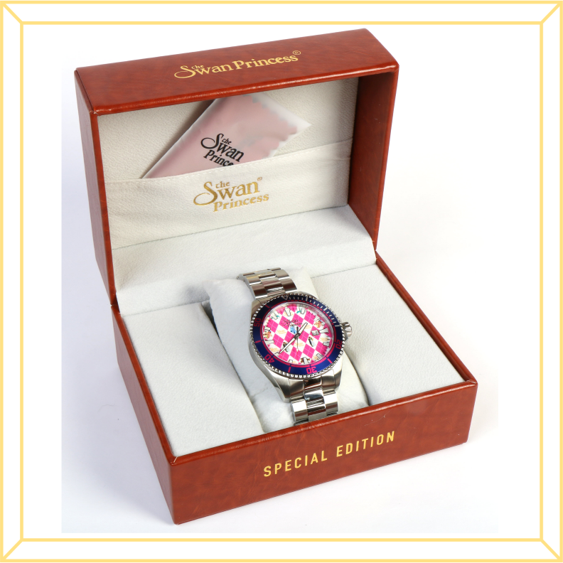 Limited Edition Pink Argyle Watch